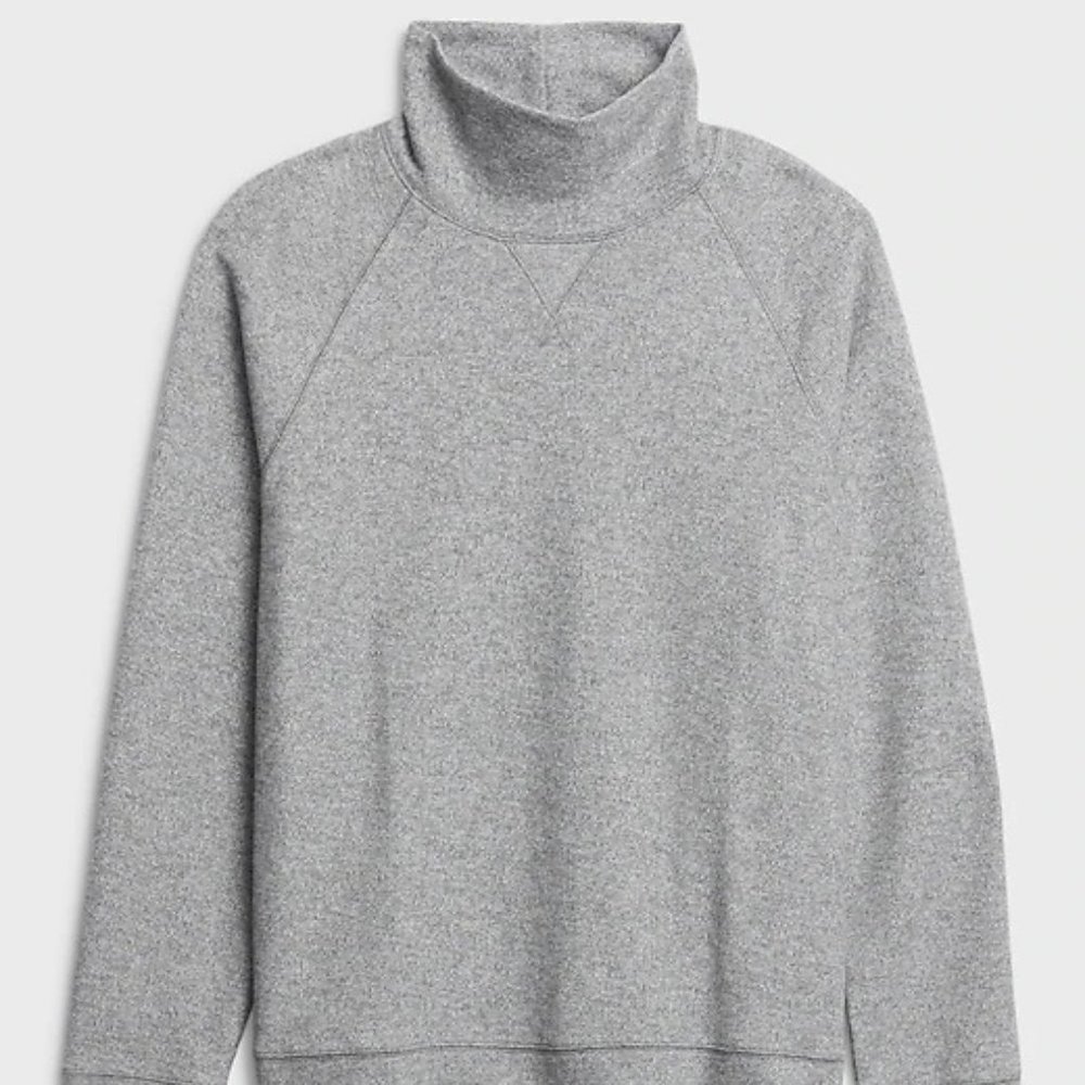 Banana Republic Brushed Waffle Turtleneck